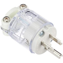 Meikosha Medical Facility Wiring Device Medical Ground Plug for Commercial Power Circuits White ME2591