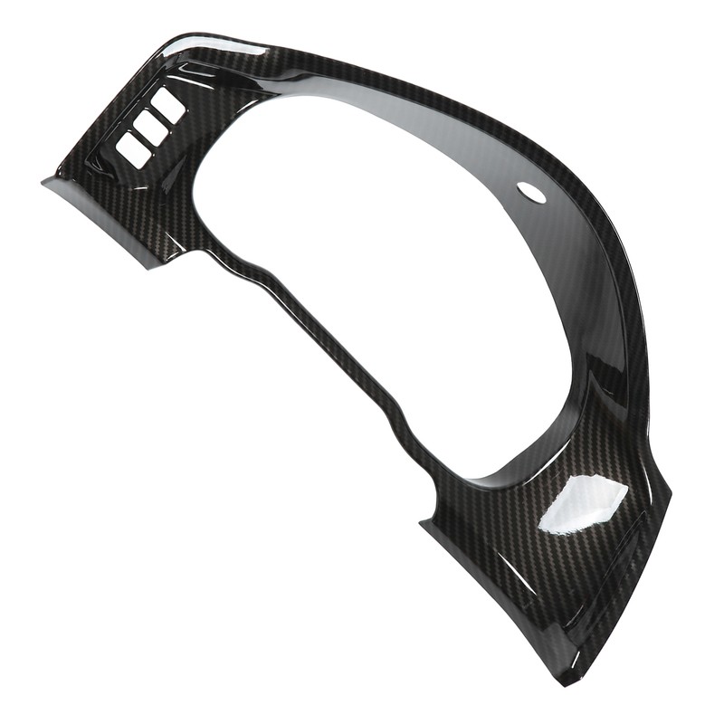 Car Central Control Dashboard Cover Carbon Fiber Style Replacement for