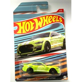 DieCast Hot Wheels 2020 Ford Mustang Shelby GT500 (Verde) - Serie exótica temática 2022 1/5