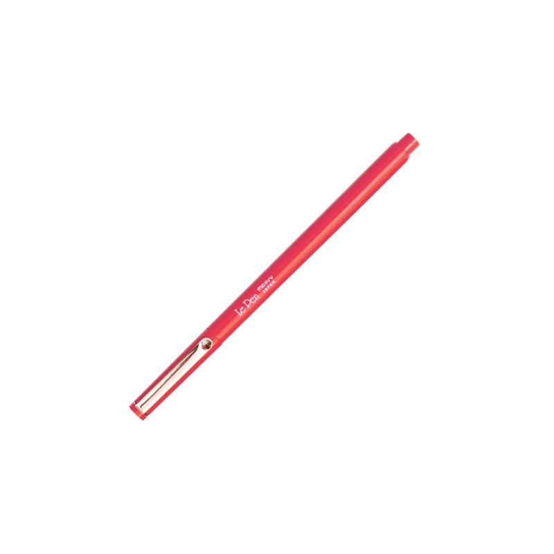 Le Pen .03mm Point Carded 1/Pkg-Red (U4300C-2)