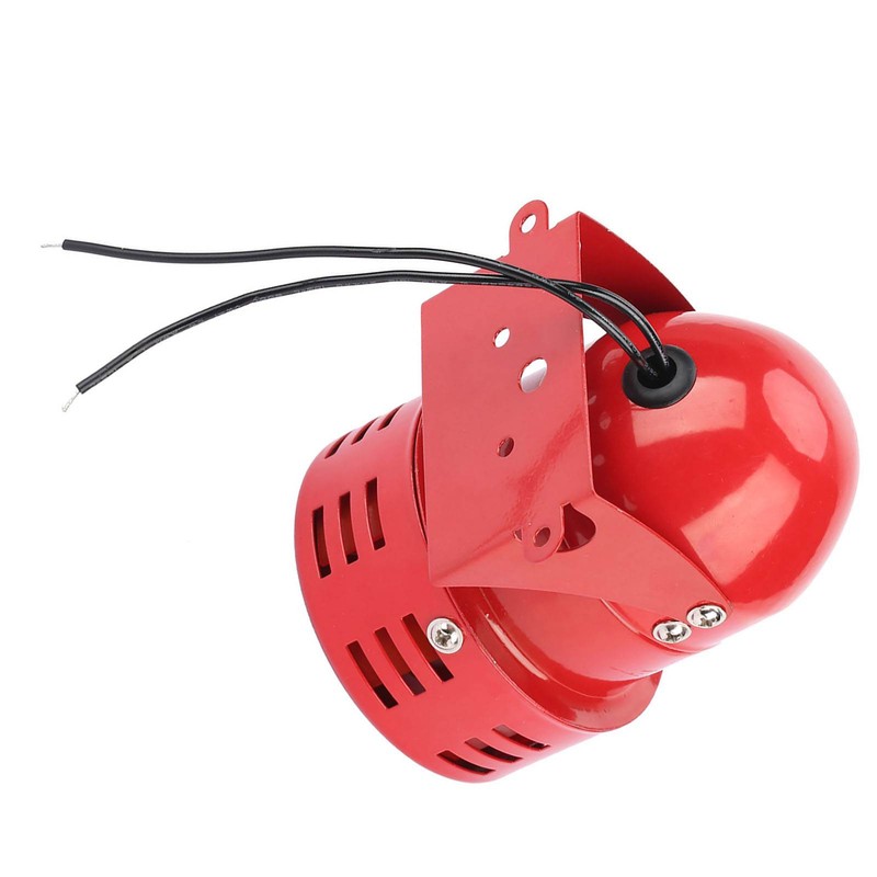 120DB Red Mini Metal Motor Alarm Industrial Sound Electrical Guard