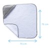 Clair de Lune | Marshmallow Hooded baby bath towel |