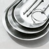2PCS 3 Tiers Stainless Steel Cupcake Stand 3 Tiers Fruit