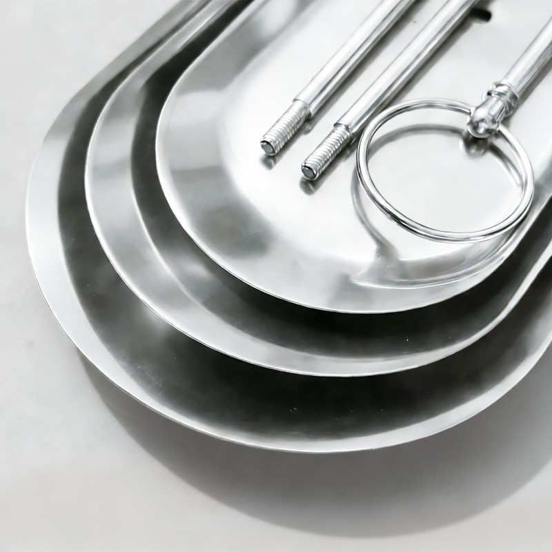 2PCS 3 Tiers Stainless Steel Cupcake Stand 3 Tiers Fruit