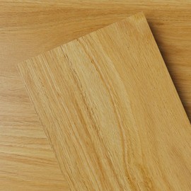 GreenFullHouse Peel and Stick Floor Tile Vinyl Wood Plank 7-Pack 10.5 Sq.Ft, Classic Oak, Rigid Surface Hard Core Easy DIY Self-Adhesive Flooring