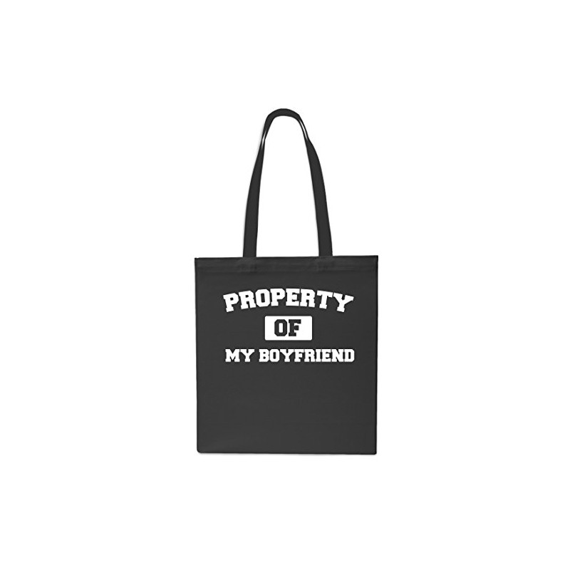 Property Of My Boyfriend Tote Shopping Gym Beach Bag 42cm