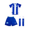 Kelme CD Alavés Outfit Home 2019-2020 Children's Outfit, Blue/White