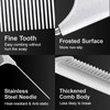 Jurrissa Rat Tail Combs for Parting, Protable Retractable Rat Tail