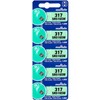 Murata 317 Battery SR516SW 1.55V Silver Oxide Watch Button Cell