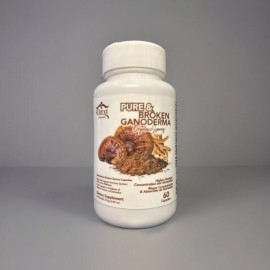 Pure & Broken Ganoderma Organic Spores 60 Caps