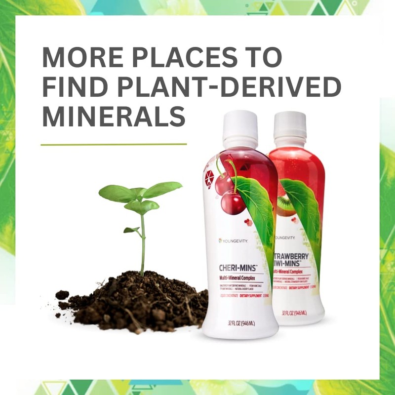 Youngevity Plant Derived Liquid Minerals - 77+ Natural Unaltered Trace