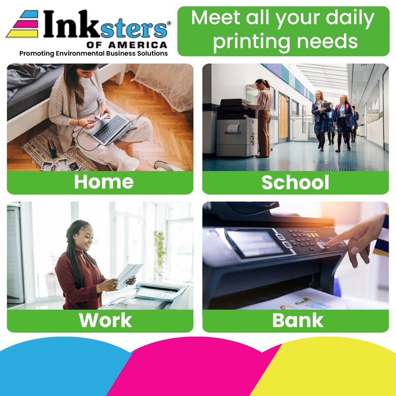 Inksters Compatible Toner Cartridge Replacement for HP CF032A (HP 646A)