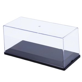F Fityle Transparent Acrylic Display Case Display Box Modern Countertop Practical for 1/32 Models Cars for Action Figures Collectibles