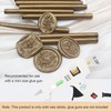 Antique Gold Wax Seal Sticks 20pcs, Andotopee Glue Gun Wax