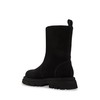 Blondo Waterproof Women's Burnout Boot, Black Suede, 9
