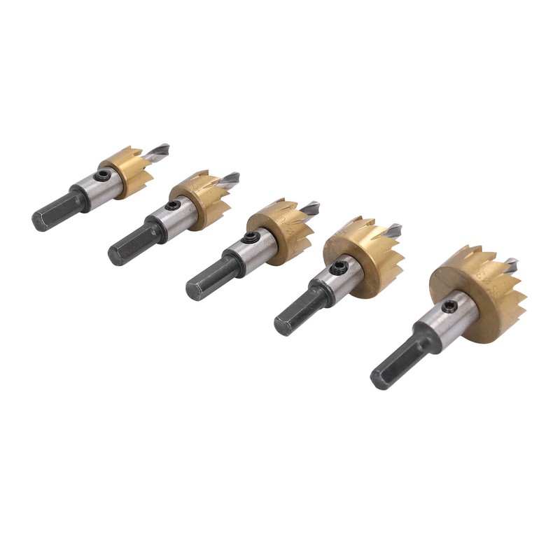 5pcs High Speed Steel Hole Drill Opener High Speed Steel