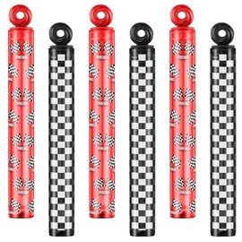 20 Pcs Race Car Bubble Wands Checkered Flag Bubbles Party for Adult Summer Activity Birthday Gifts Prizes Carnival Goody Bag Stuffers Wedding Supplies