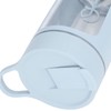 Electric Shaker Bottle 650mL USB Charging Portable Blue BPA Free