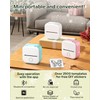 Phomemo T02 Sticker Printer with 3 Rolls Paper- Mini Printer