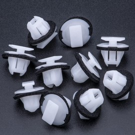 Rexka 10pcs Wheel Arch Fender Flare Moulding Clips 76882-JG10A Compatible with Nissan Infiniti Armada Murano Juke QX56 QX80