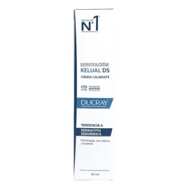 Ducray Kelual Ds Crema facial para rostro con rojeces y escamas calmante reductora de escamas 40ml