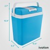 Ivation Electric Cooler & Warmer with Handle | 24 L