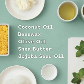 Kind Lips Organic Lip Balm Set | Sweet Mint | Certified Organic Coconut Oil, Jojoba, Beeswax | Gluten Free, Cruelty Free | 100% Soothing Natural Ingredients | 3 Pack