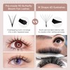 SEEDEW Premade Fans Eyelash Extensions, MIX8-15mm C Curl 0.07mm 12