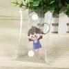 Blind Case Key Holder Storage Bag with 2 Figure Earphone