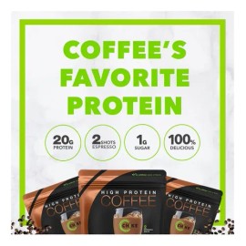 Chike Café Helado Alta Proteína. Sabor Mocha En Polvo 768gr                                                                                           
