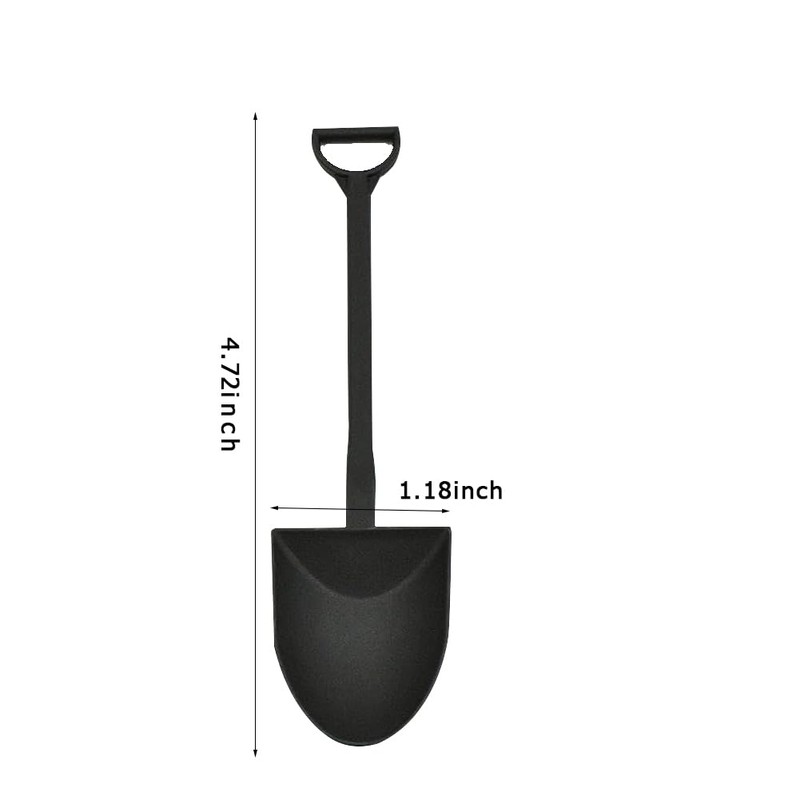 Aliotech 40PCS Plastic Mini Ice Cream Dessert Spoon Shovels Pudding