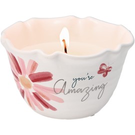 Pavilion Gift Company You're Amazing Candle, 9 Oz, Pink