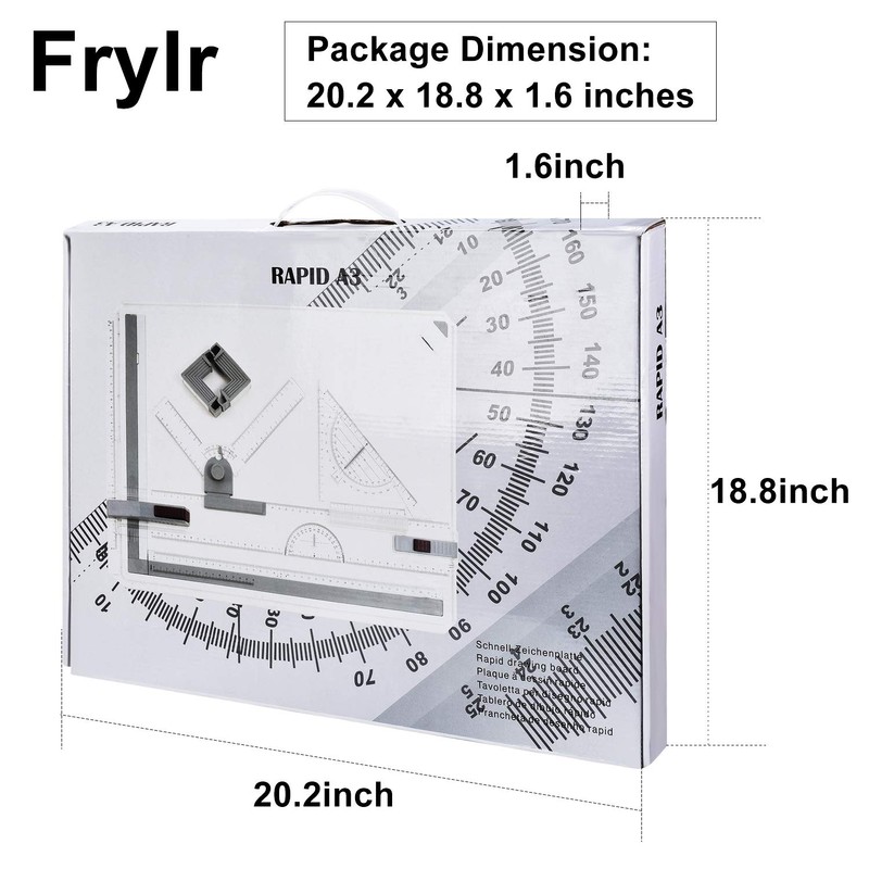 Frylr Metric A3 Drawing Board Drafting Table Multifunctional Drawing Board