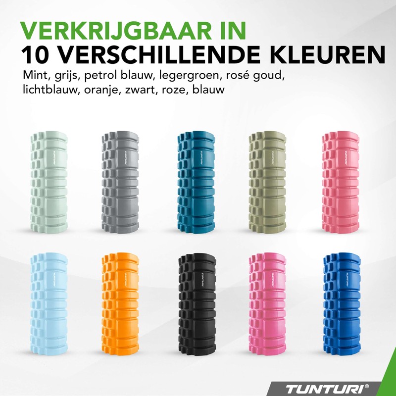 Tunturi Yoga Grid Foam Roller - Back Spine Roller -