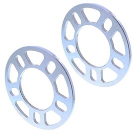 Universal Billet Aluminum Wheel Spacer, 1 Inch 2 PK