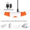 USB Rechargeable LED Dog Collar, Glow in The Dark Led