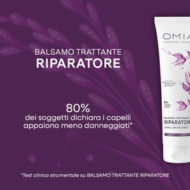 Omia Metamorphosis, Balsamo Riparatore per Capelli Danneggiati, Rinforza la Fibra Capillare, Lascia i Capelli Sani e Forti, Formula Vegana, 150ml