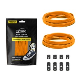Xpand sistema de cordones elásticos sin cordones, talla única para todos los zapatos de adultos y niños
