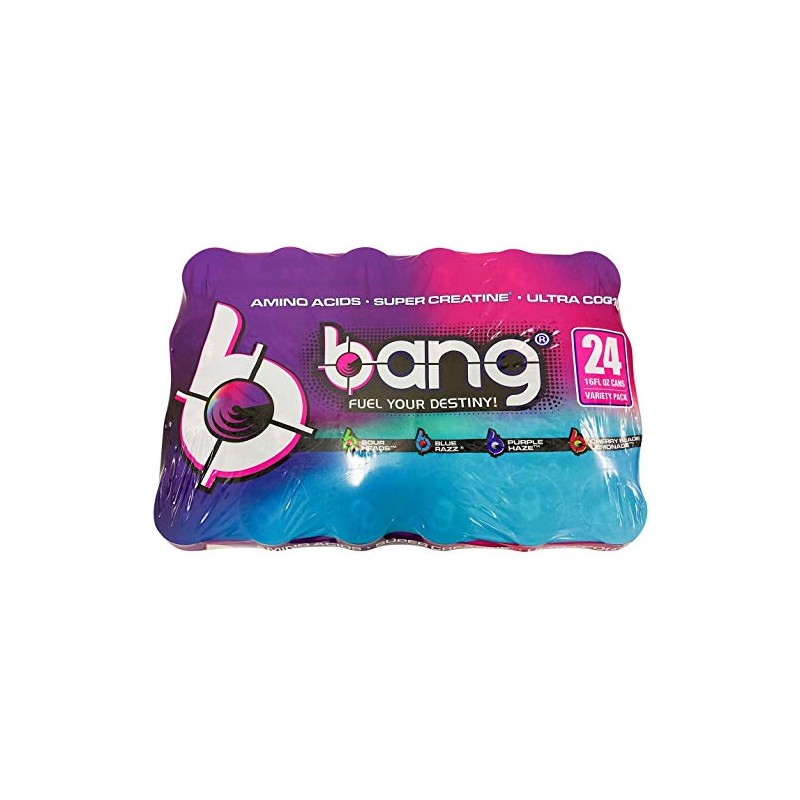 Bang Energy Variety Pack, 16 Ounce (24 Pack)