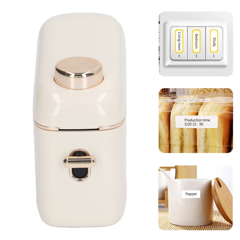 Label Maker Mini Thermal Label Printer Machine Label DIY Printer