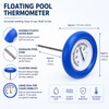 Floating Pool Thermometer for Indoor & Outdoor Use – Large-Dial