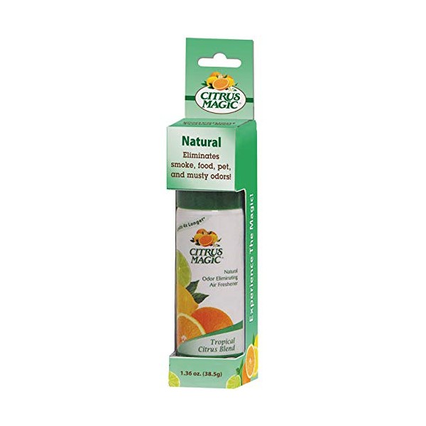 Citrus Magic Spray Air Freshener, Tropical Citrus Blend, 1.36 Ounce