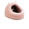 SSDHUA Autumn and Winter Cat Bed Semi-Enclosed Plush Warm Thickened