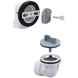 Olympia D-820R-PVC Overflow and Waste Drain Rough-In Kit