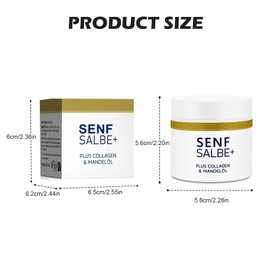 TINGTING Active Mustard Ointment Plus, 100 g Mustard Ointment Against Cellulite Mustard Ointment Against Cellulite Intensive Moisturiser Cellulite Active Mustard Cream Cellulite for Thighs Upper Arms