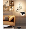 Lightdot 67" Dimmable Floor Lamp for Living Room, Farmhouse 3-Light