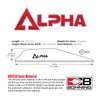 Bohning Alpha AR 1250 Vane, 2.8", Neon Orange, 36pk
