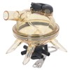Milking Claw Transparent Cover Stainless Steel Base 380cc Milk Collector