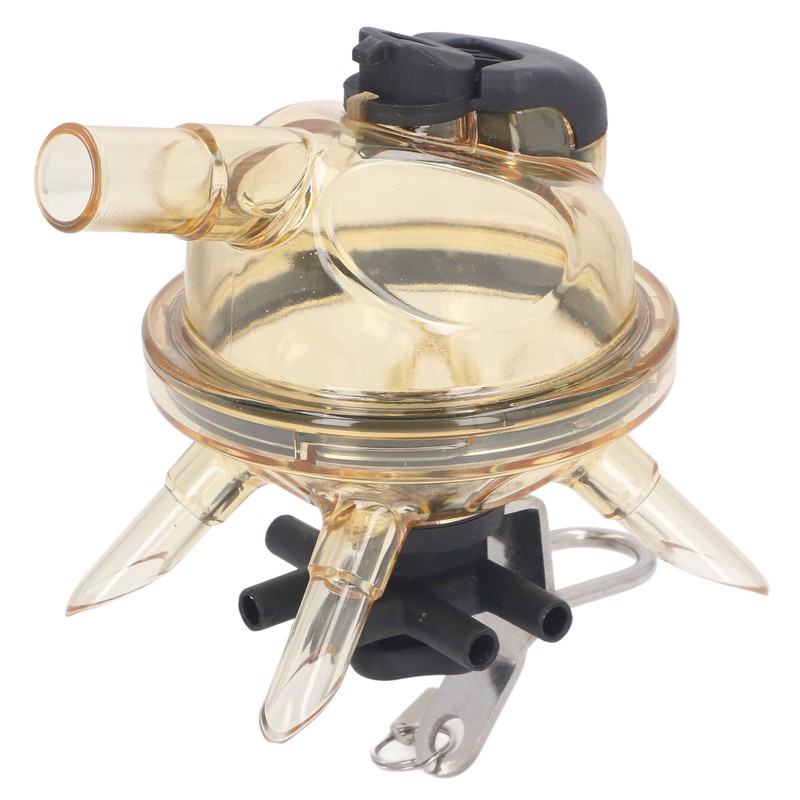 Milking Claw Transparent Cover Stainless Steel Base 380cc Milk Collector