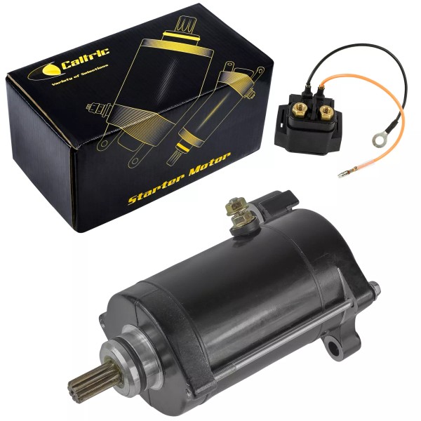 Caltric Starter & Solenoid Relay for Yamaha XL700 Waverunner 700